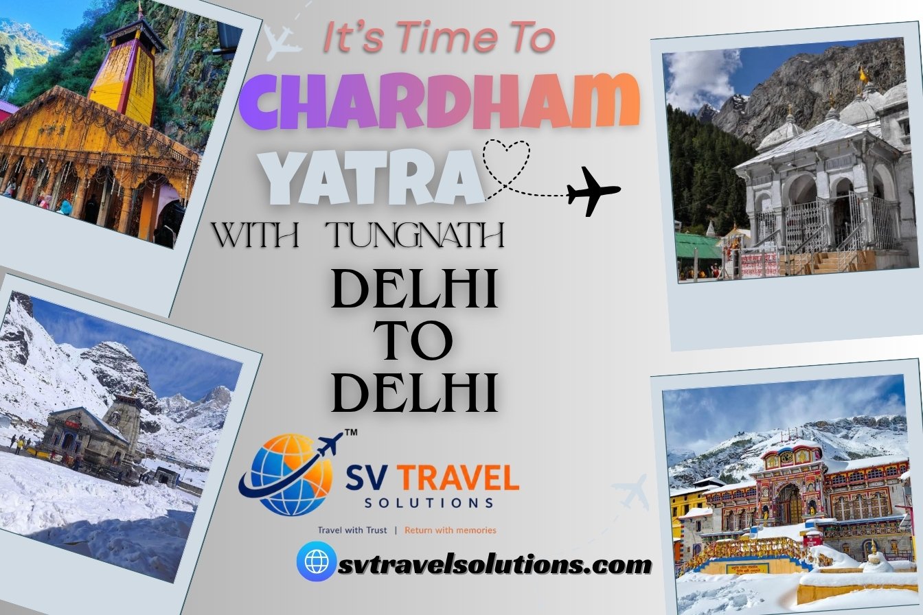 Char Dham Divya Yatra 2026 – Delhi to Delhi 11 Days 10 Night